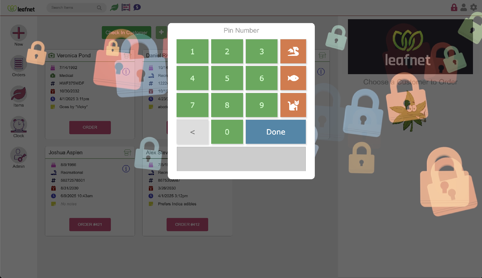 Leafnet Point-of-Sale Secure PIN Pad